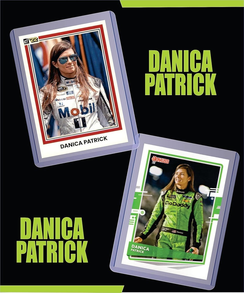 Chaser Danica Patrick (5) Assorted Racing Cards Gift Pack - Image 2